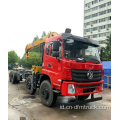 Dongfeng DFL1311 8x4 16-25T Truck Dipasang Dengan Crane